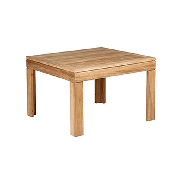 Barlow Tyrie Linear Teak Square Side Table