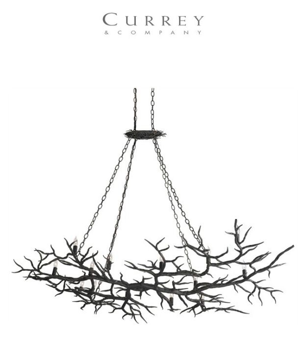 Currey & Company Rainforest Chandelier