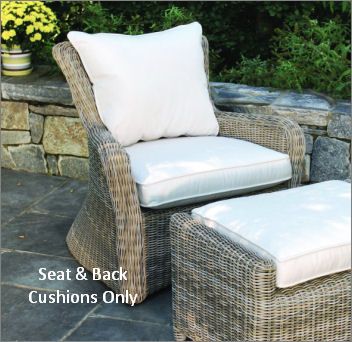 Kingsley-Bate Sag Harbor Deep Seating Lounge Chair Seat & Back Cushion